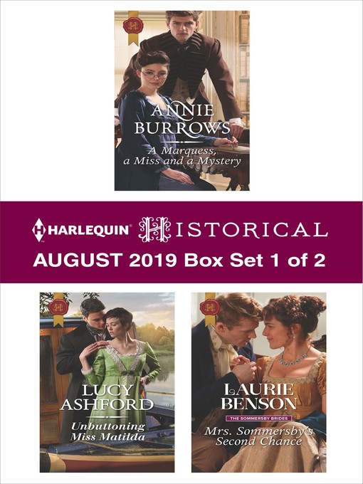 Title details for Harlequin Historical August 2019, Box Set 1 of 2 by Annie Burrows - Available